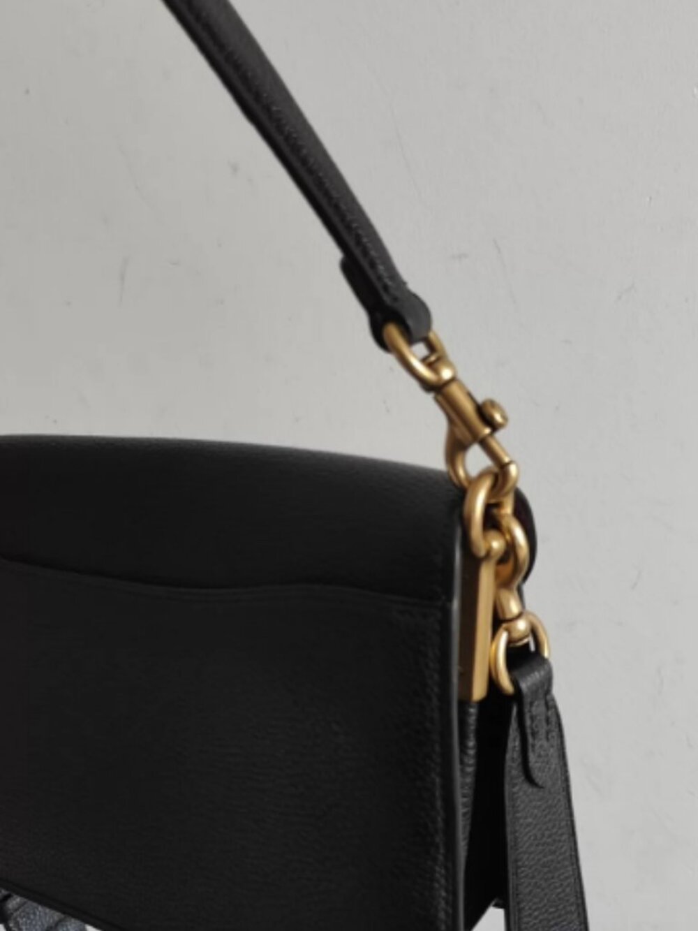 Coach 73995 Tabby 26 2Way Crossbody Shoulder Bag Black Leather Brand New - Picture 3 of 6